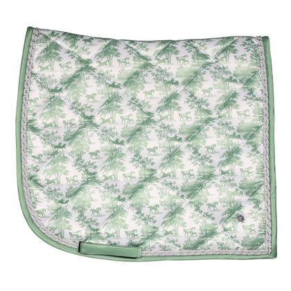 Dapplebay Equestrian Toile Dressage Saddle Pad