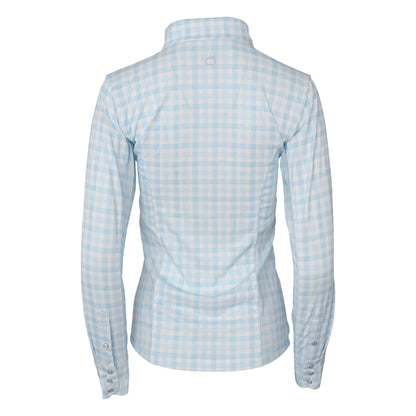 Dapplebay Ladies Gingham Button Down Western Shirt