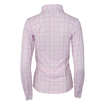 Dapplebay Ladies Gingham Button Down Western Shirt