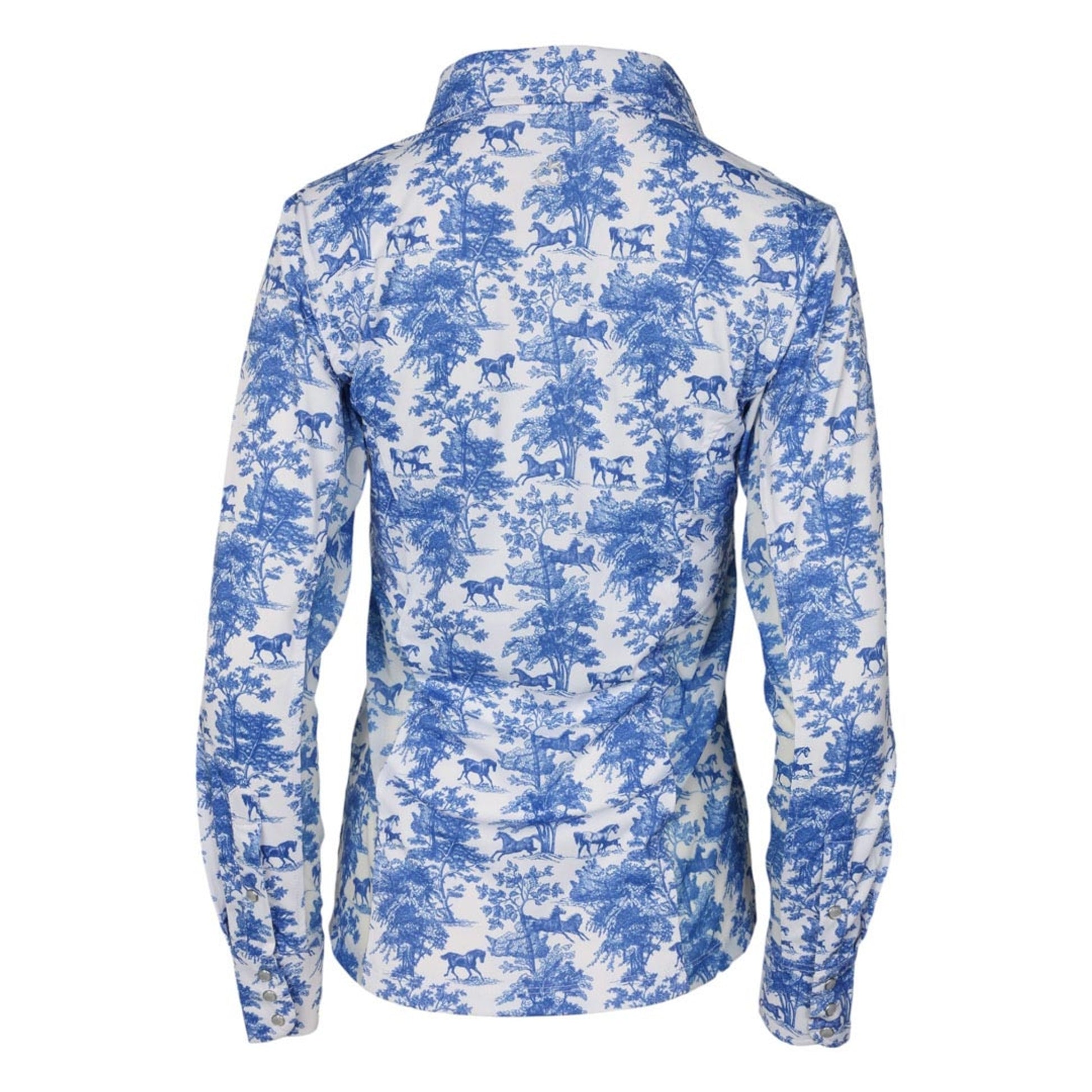 Dapplebay Ladies Equestrian Toile Button Western Shirt