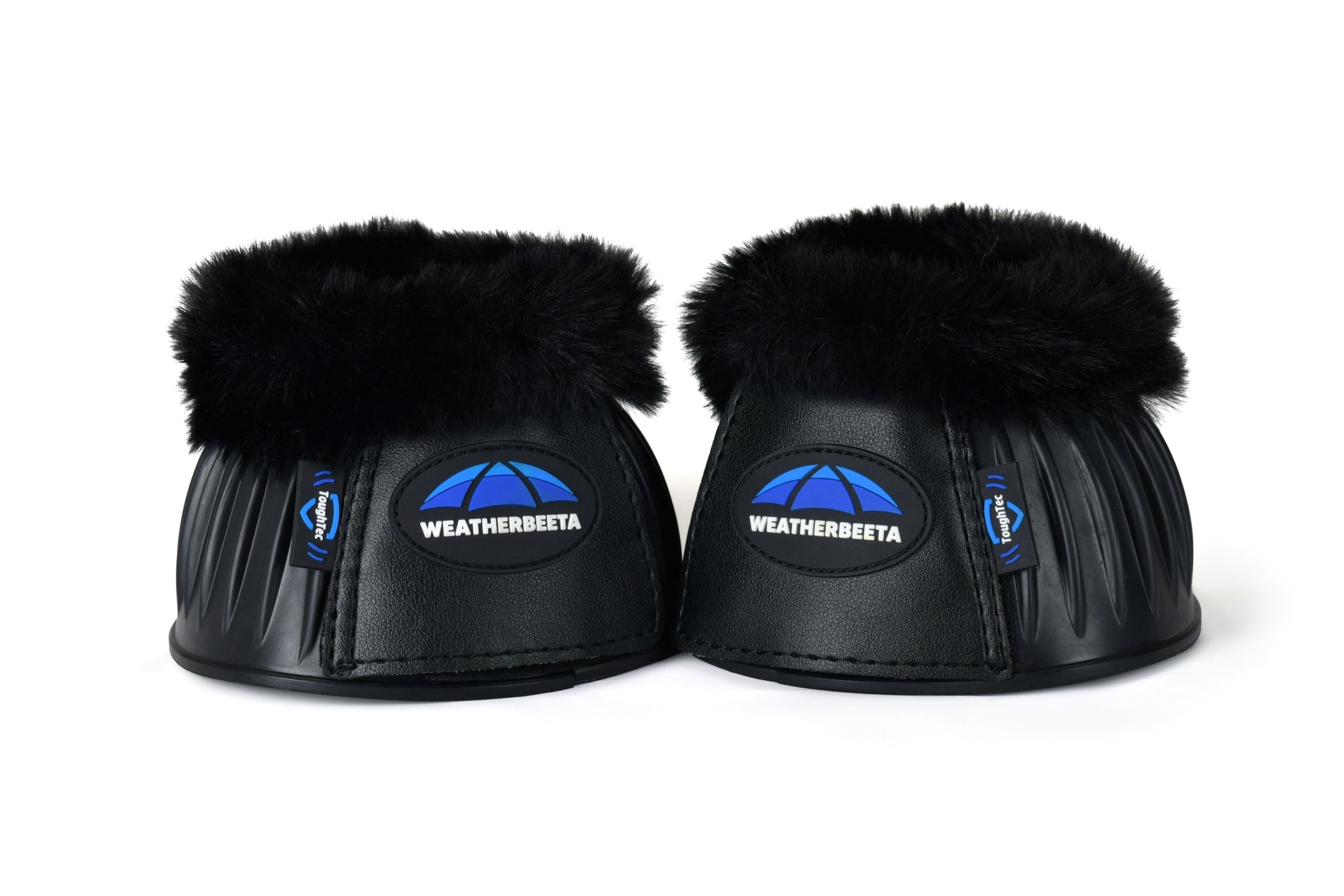 Weatherbeeta Tough-Tec Prime Fleece Trim Rubber Bell Boots