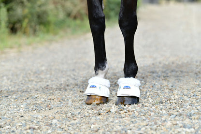 Weatherbeeta Tough-Tec Prime Fleece Trim Rubber Bell Boots