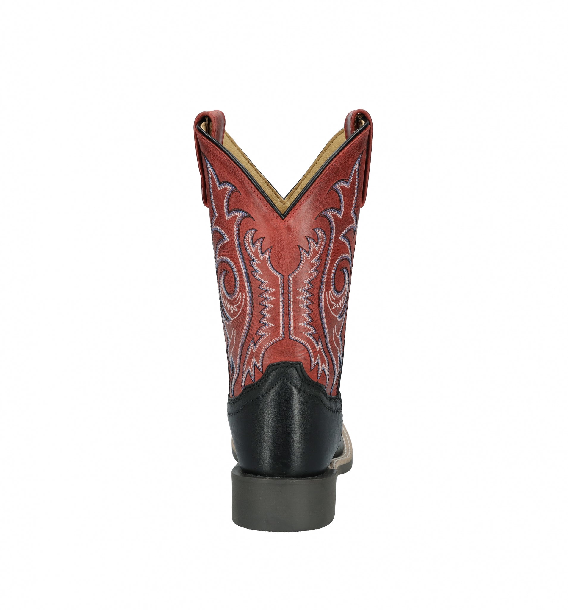 Smoky Mounatin Childs Barrett Square Toe Leather Boots