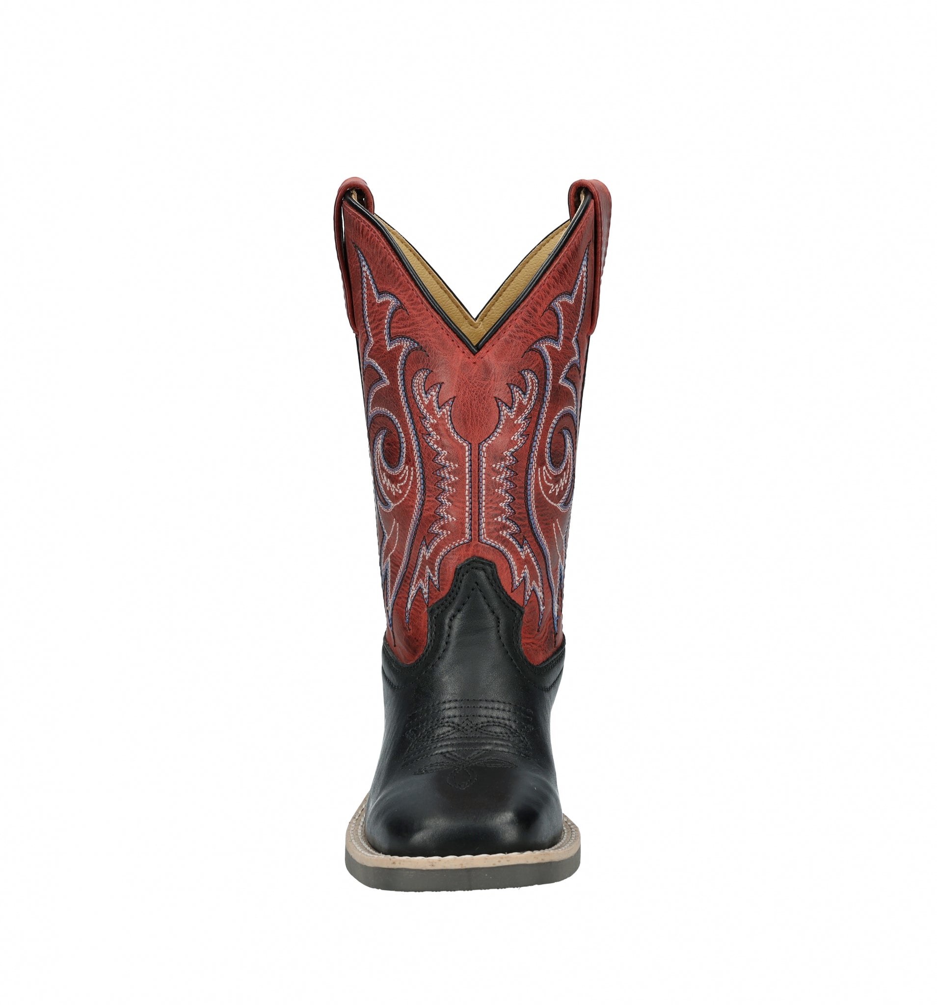 Smoky Mounatin Youth Barrett Square Toe Leather Boots