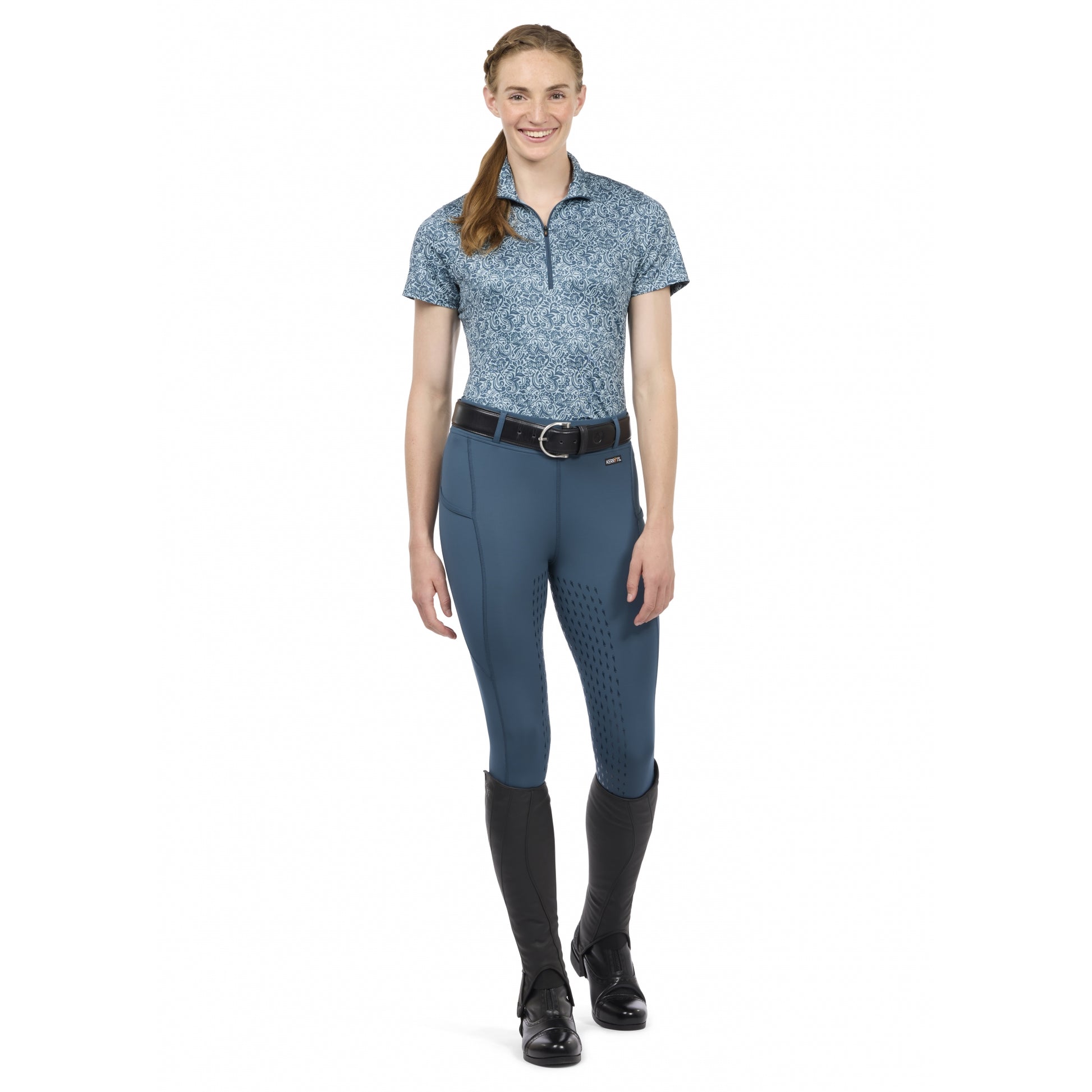 Kerrits Play It Coolcore Short Sleeve Shirt - Print