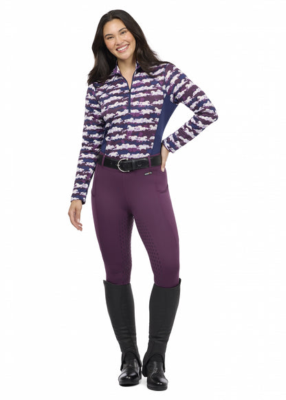 Kerrits Equibreeze Ice Fil Long Sleeve Shirt - Print
