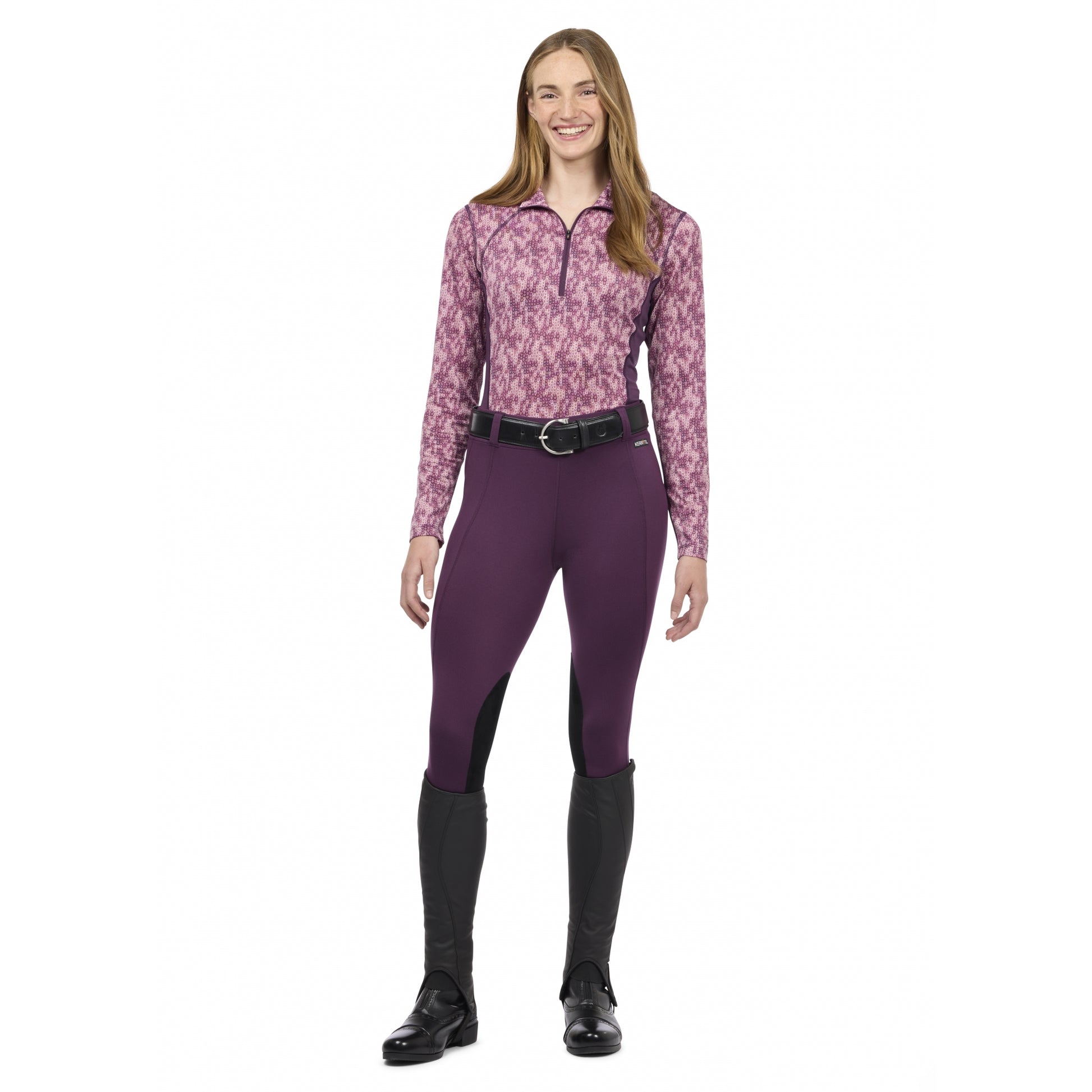 Kerrits Equibreeze Ice Fil Long Sleeve Shirt - Print