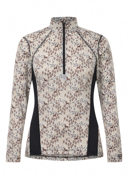 Kerrits Equibreeze Ice Fil Long Sleeve Shirt - Print