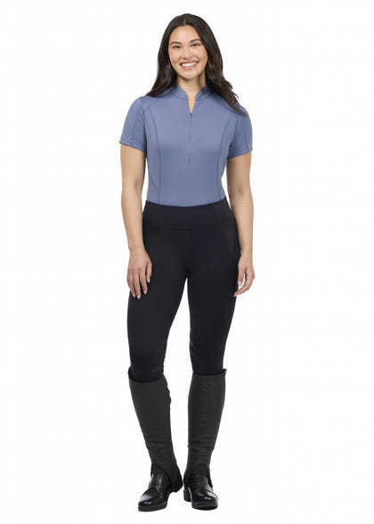 Kerrits Precision Short Sleeve Quarter Zip Tech Top