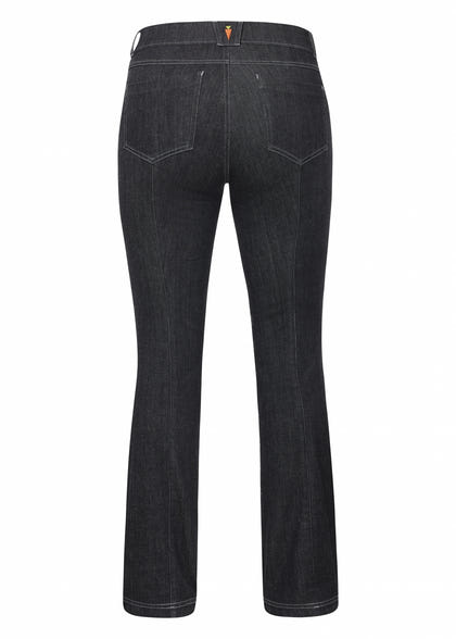 Kerrits Stretch Denim Silicone Knee Patch Bootcut Riding Pants - Regular