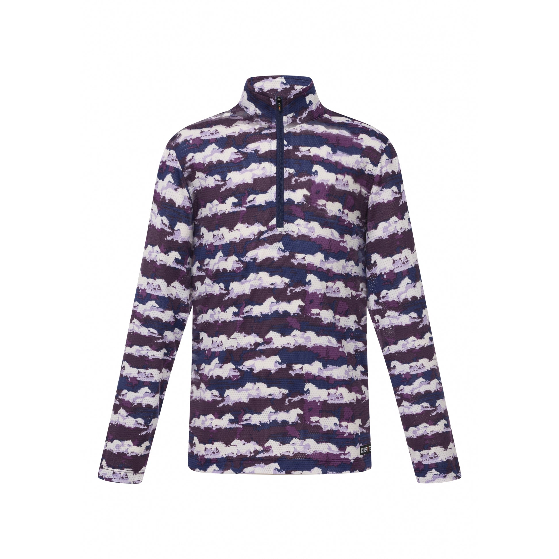 Kerrits Kids Equibreeze Ice Fil Long Sleeve Shirt - Print
