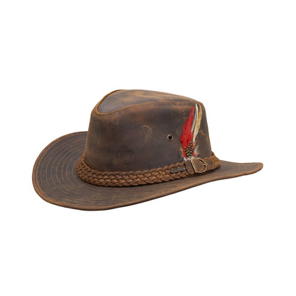 Outback Trading Frontier Forge Leather Hat