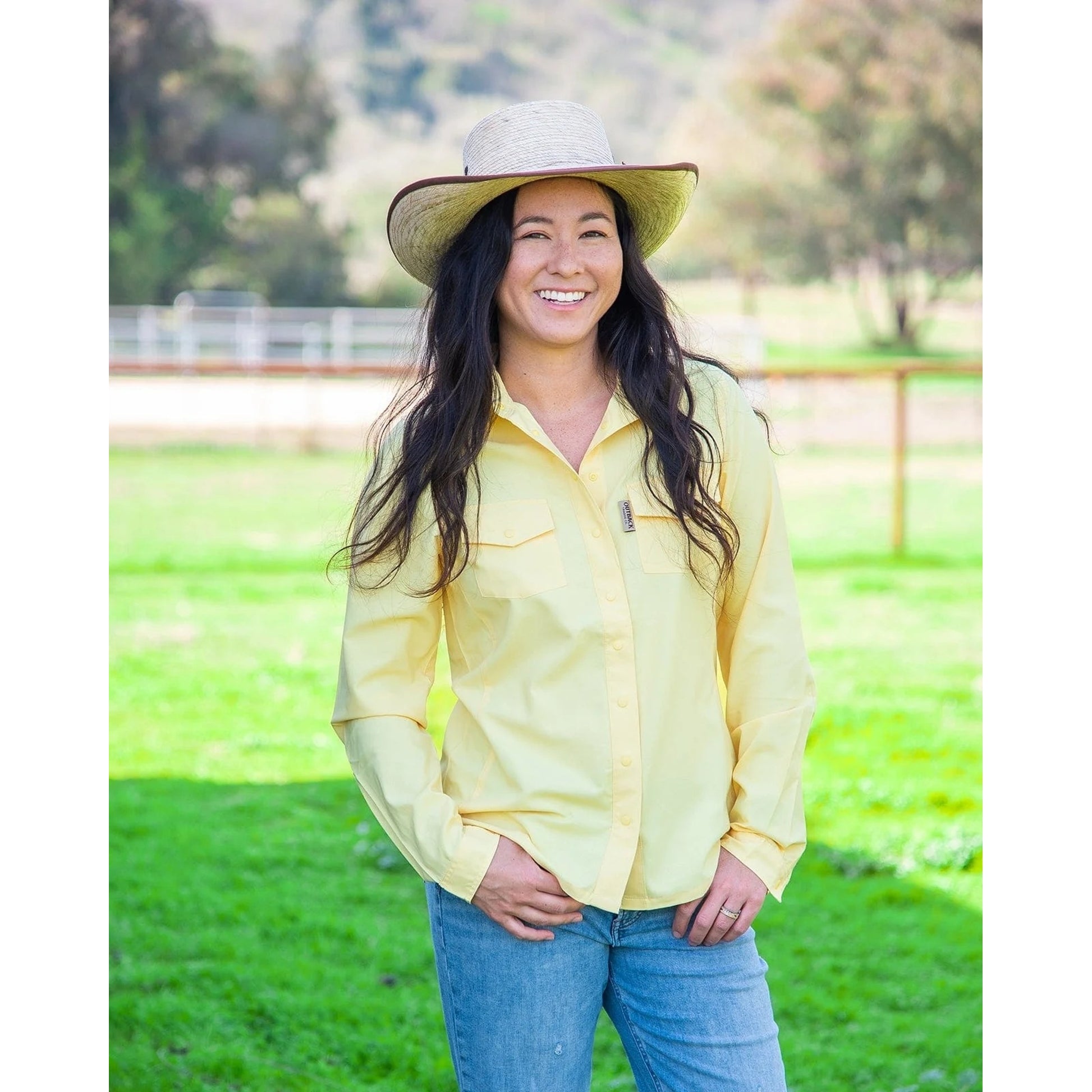 Outback Trading Ladies Sierra Snap Bamboo Shirt