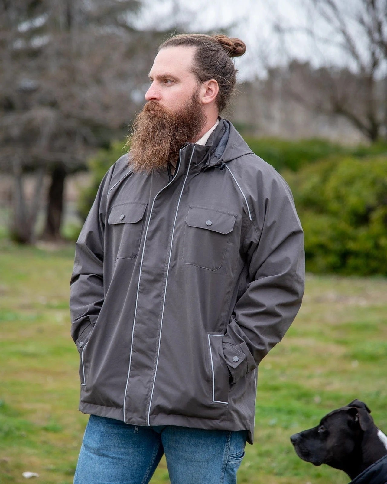 Outback Trading Mens Harlan Rain Jacket