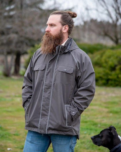Outback Trading Mens Harlan Rain Jacket