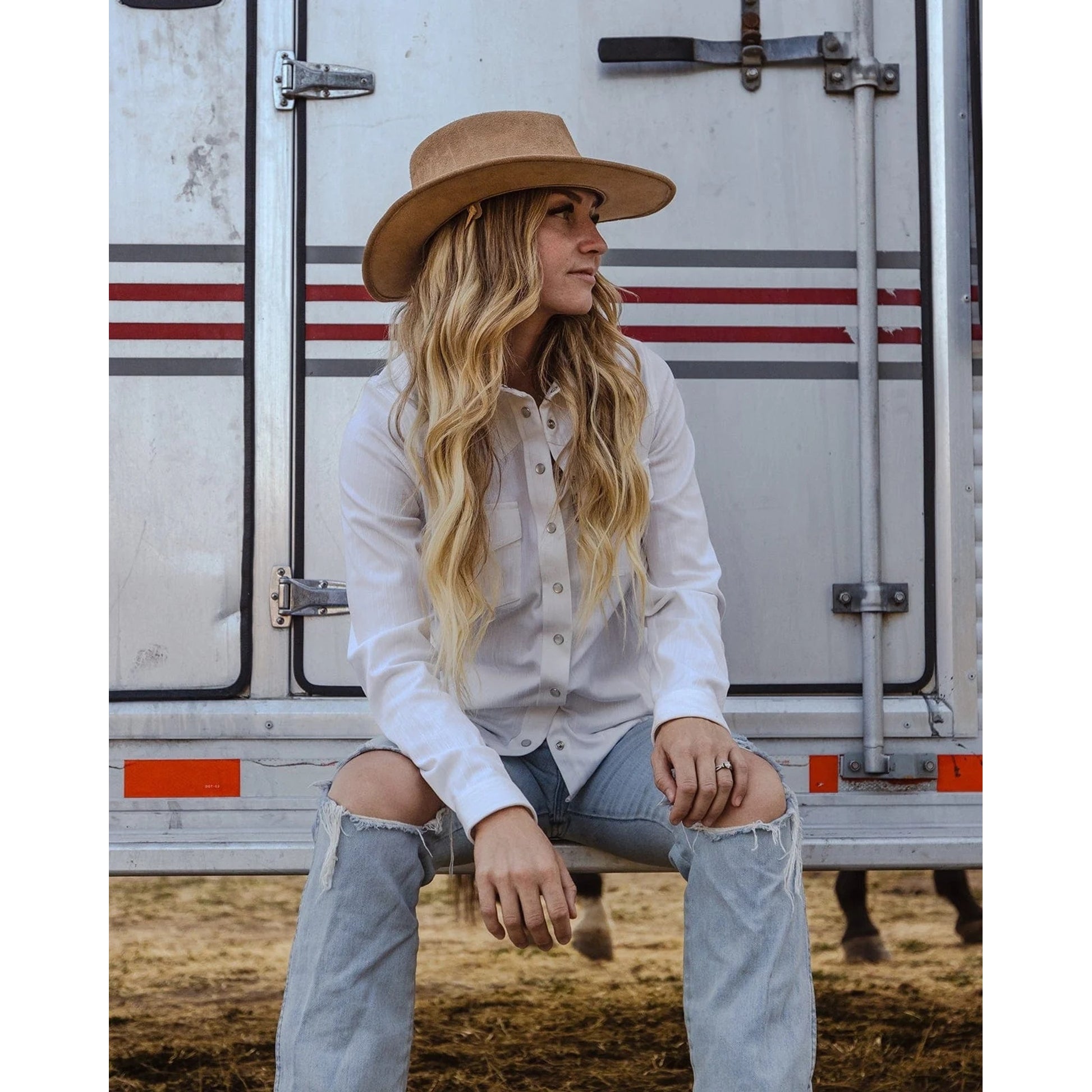 Outback Trading Ladies Kat Button Up Shirt