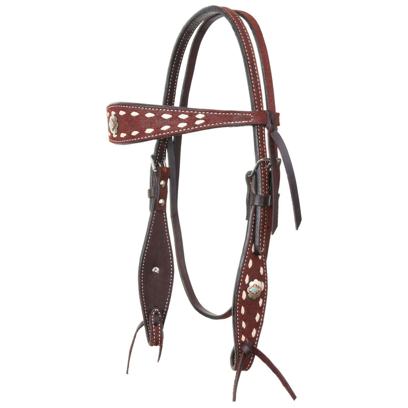 Circle Y Savannah-Shaped Browband Headstall