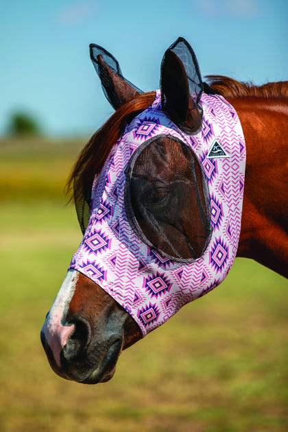 Professionals Choice Comfort Fit Lycra Fly Mask Po