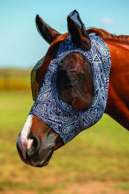 Professionals Choice Comfort Fit Lycra Fly Mask Po