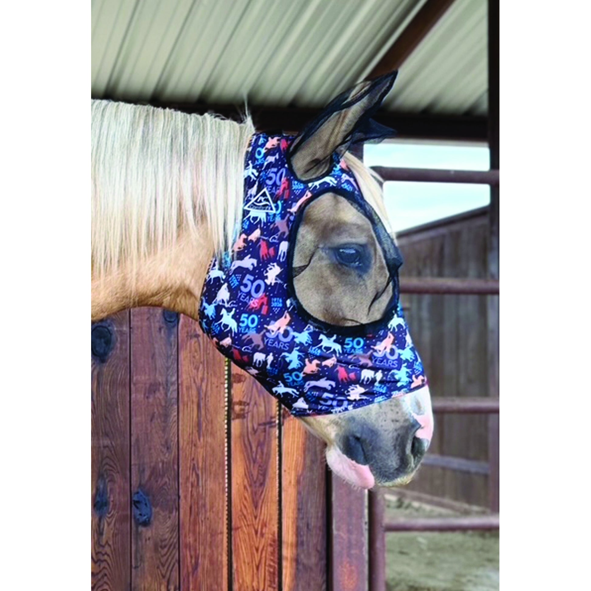 Professionals Choice Comfort Fit Lycra Fly Mask Po