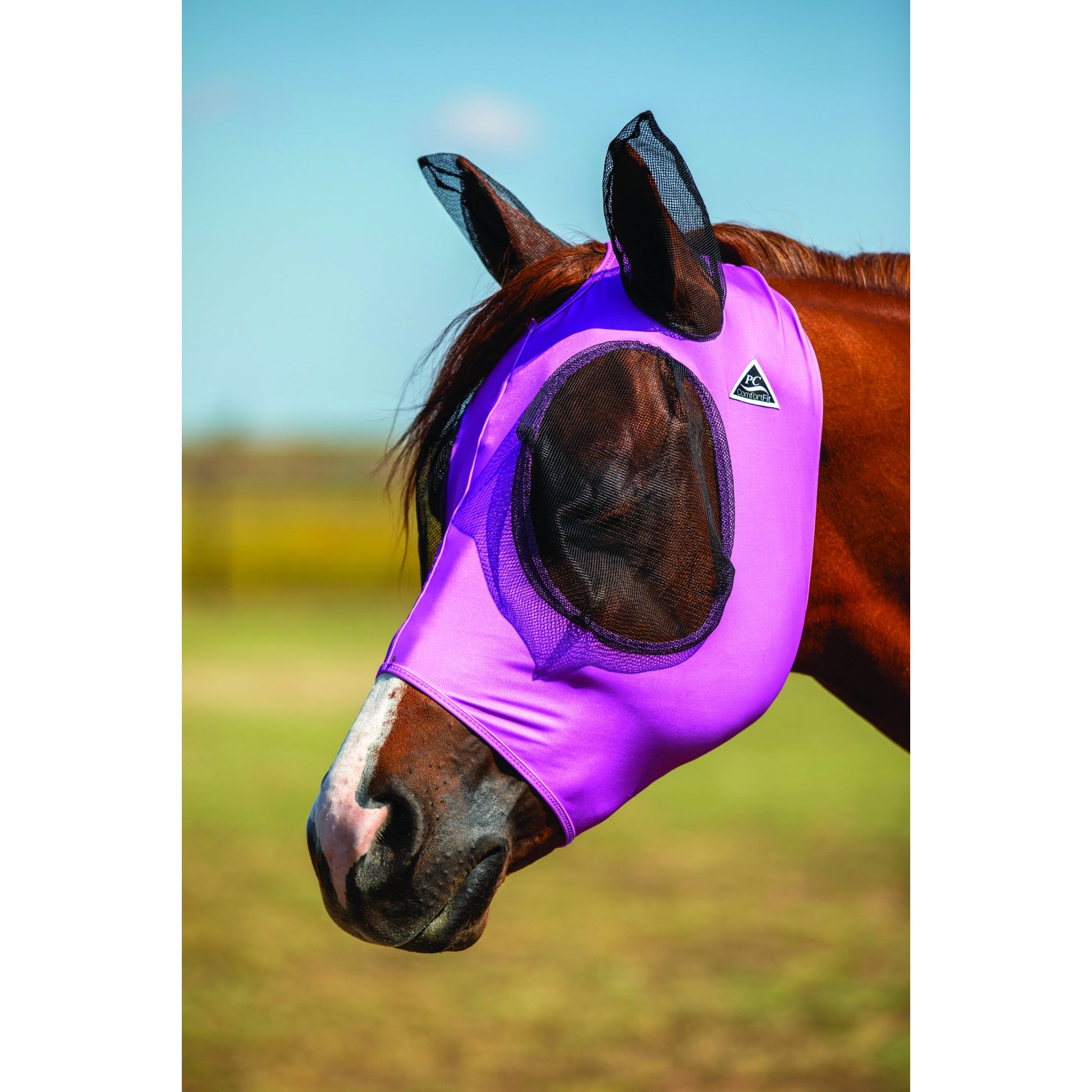 Professionals Choice ComfortFit Fly Mask Solid