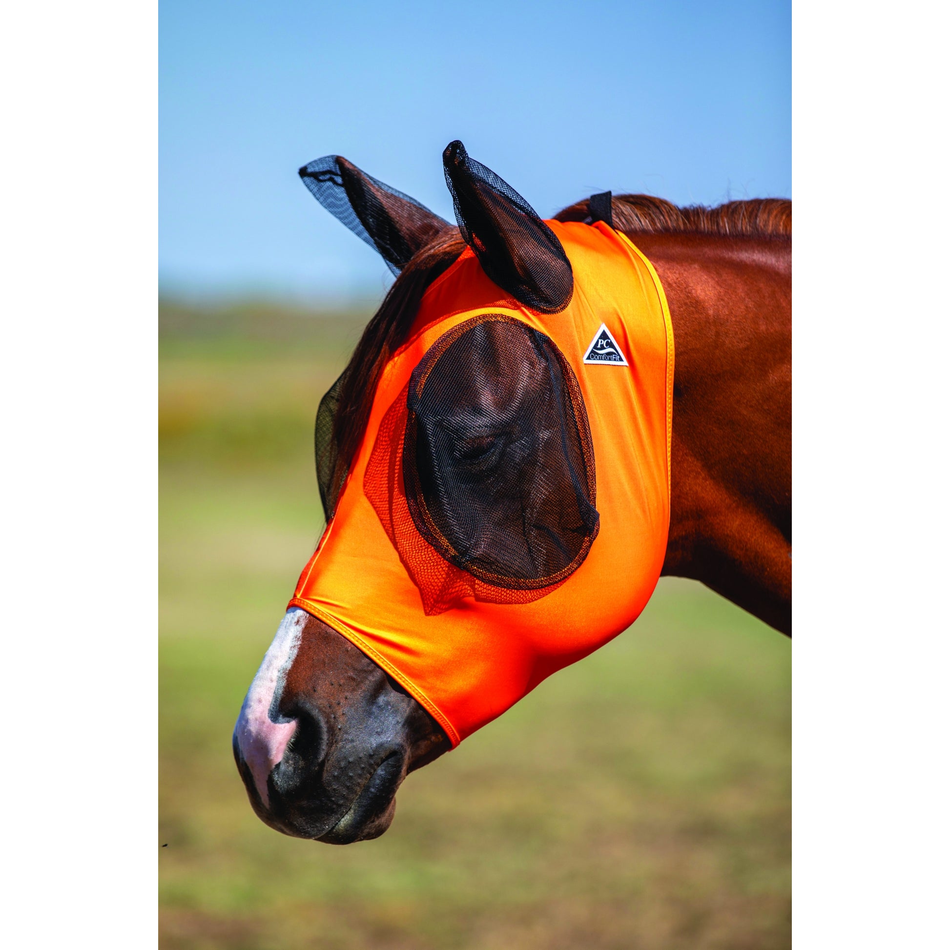 Professionals Choice ComfortFit Fly Mask Solid
