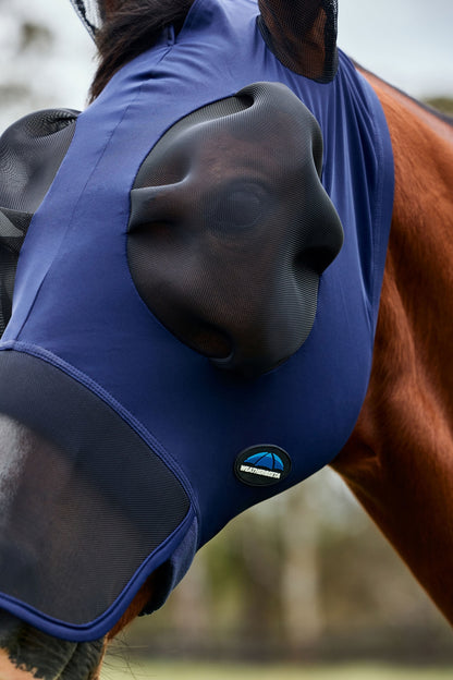 Weatherbeeta ComFiTec Luxe Stretch Fly Mask with Ears & Nose