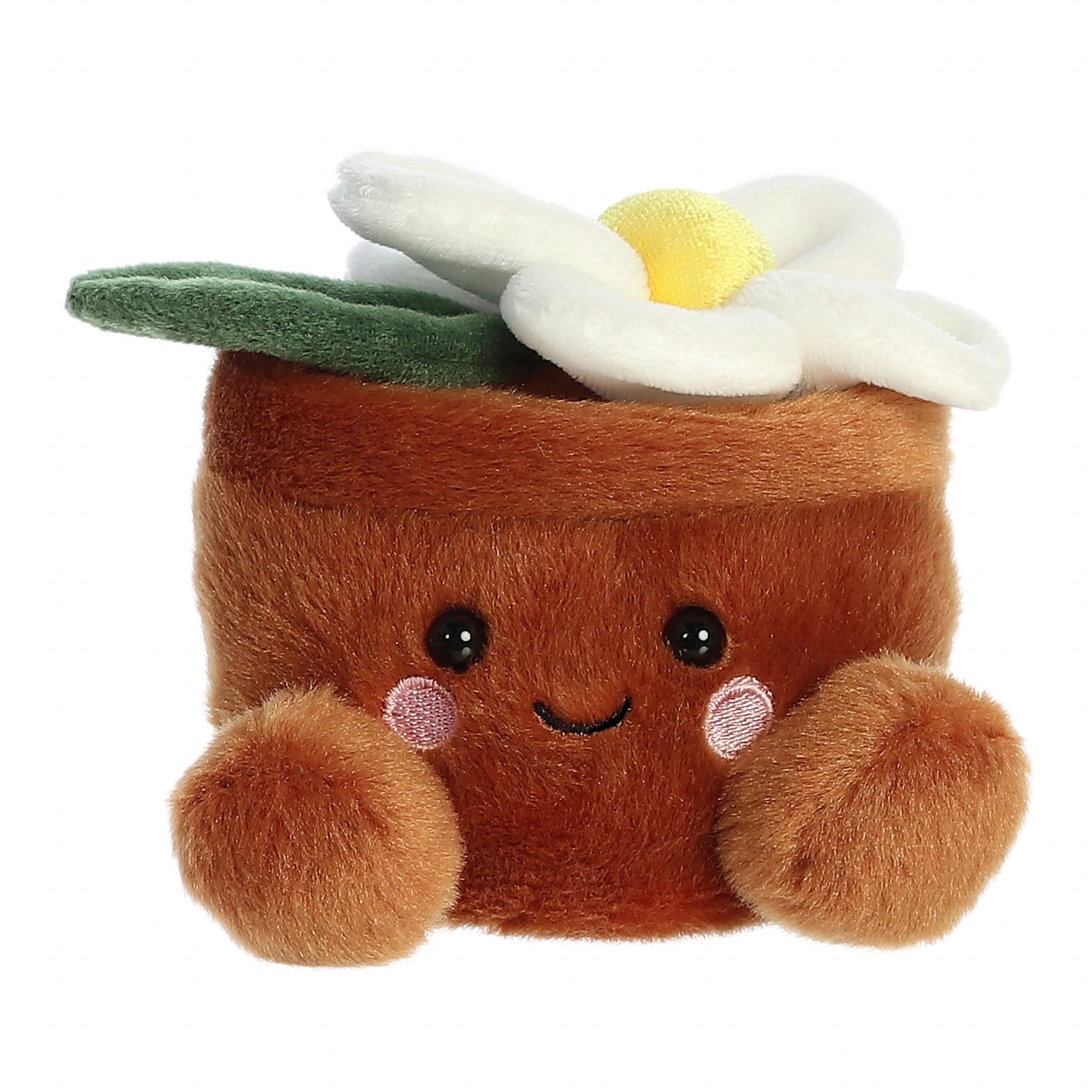 Palm Pals Plush Pal Potted Daisy Flower Stuffed Animal