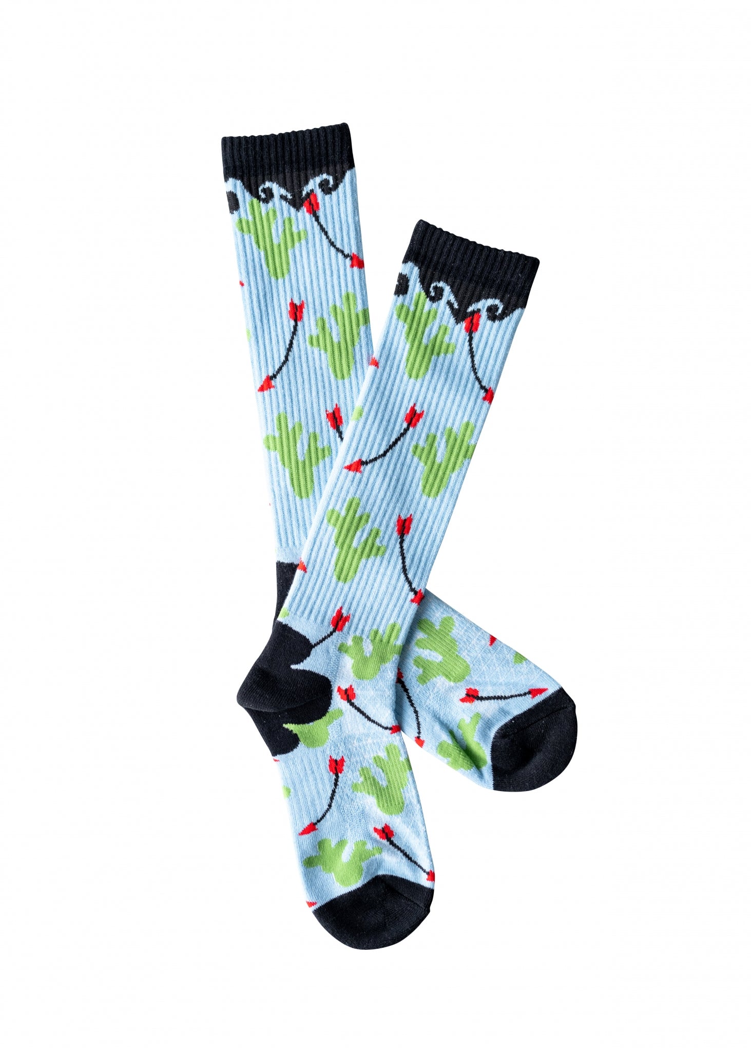 Lucky Chuck Cowboy Compass Socks