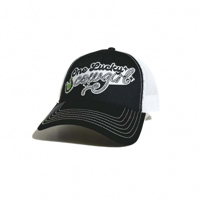 Lucky Chuck One Lucky Cowgirl Trucker Hat
