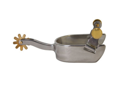 Youth Stainless Steel Western Equitation Spur
