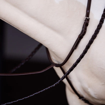 Shires Fancy Square Raised Laced Reins