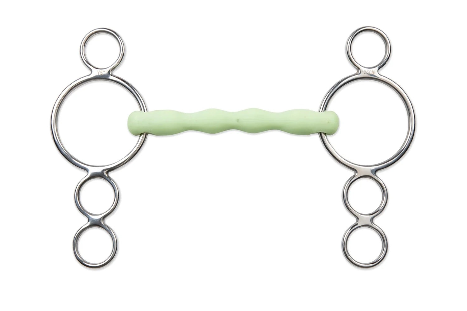 Shires Equikind Three Ring Flexible Gag Bit