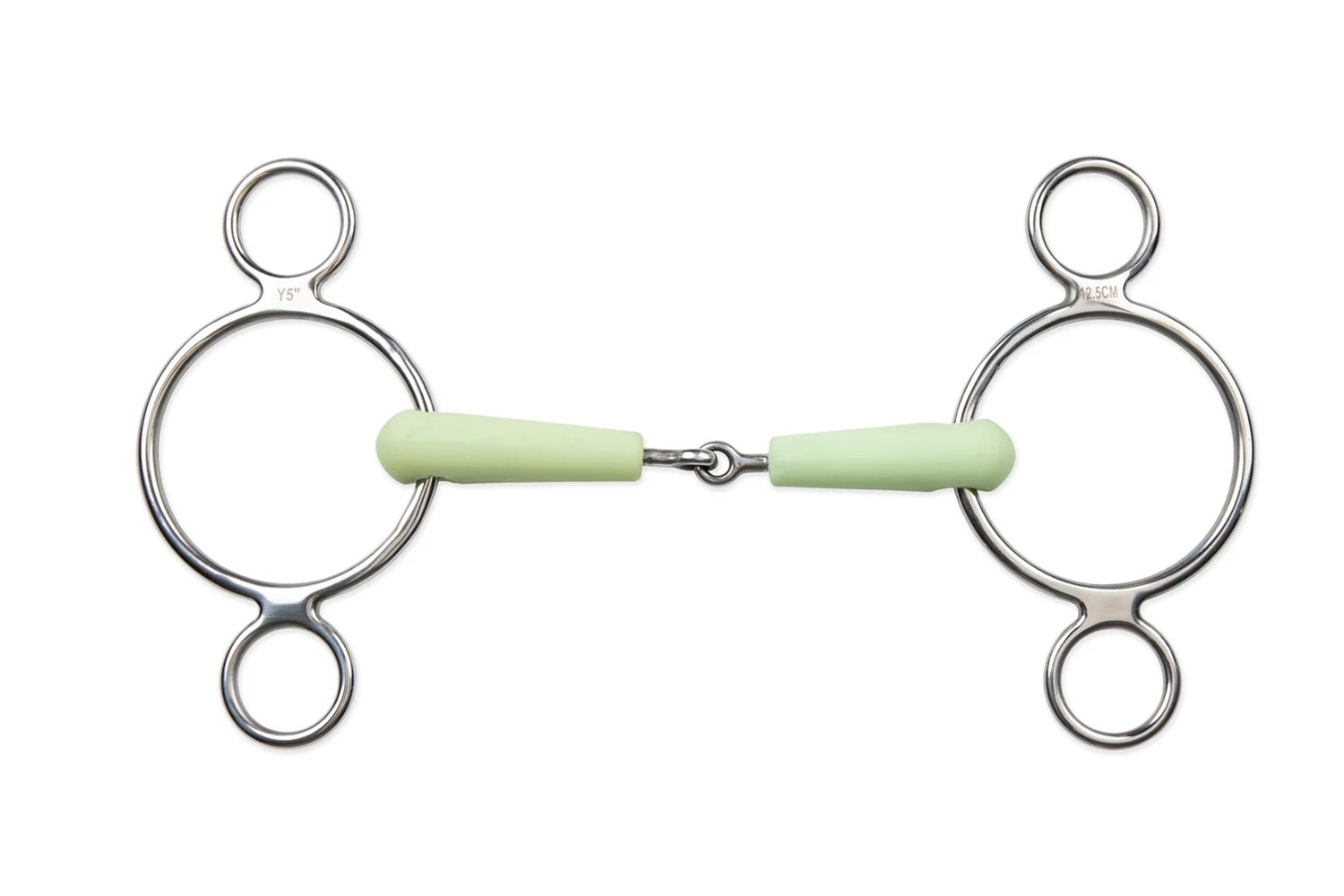 Shires Equikind Two Ring Jointed Gag Bit