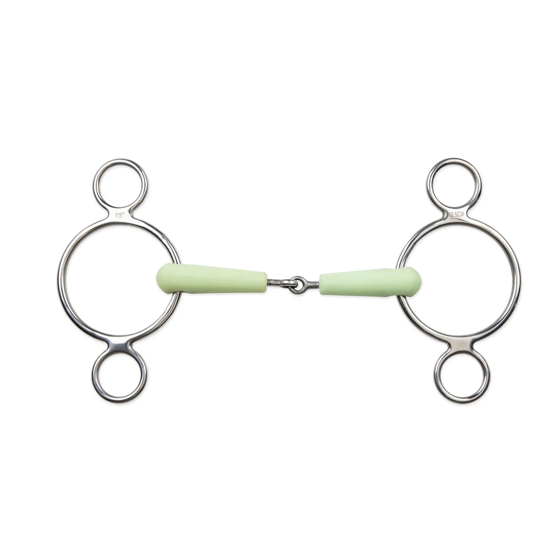 Shires Equikind Two Ring Jointed Gag Bit