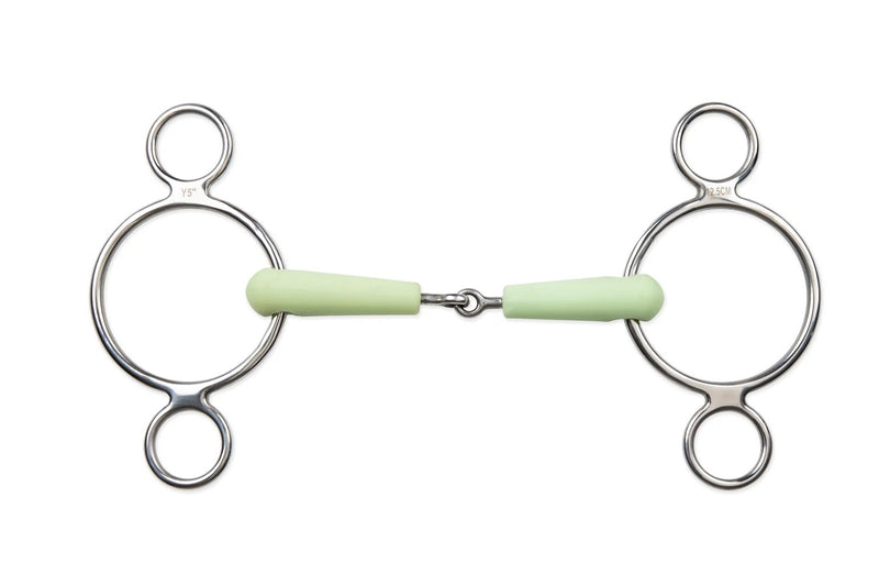 Shires Equikind Two Ring Jointed Gag Bit
