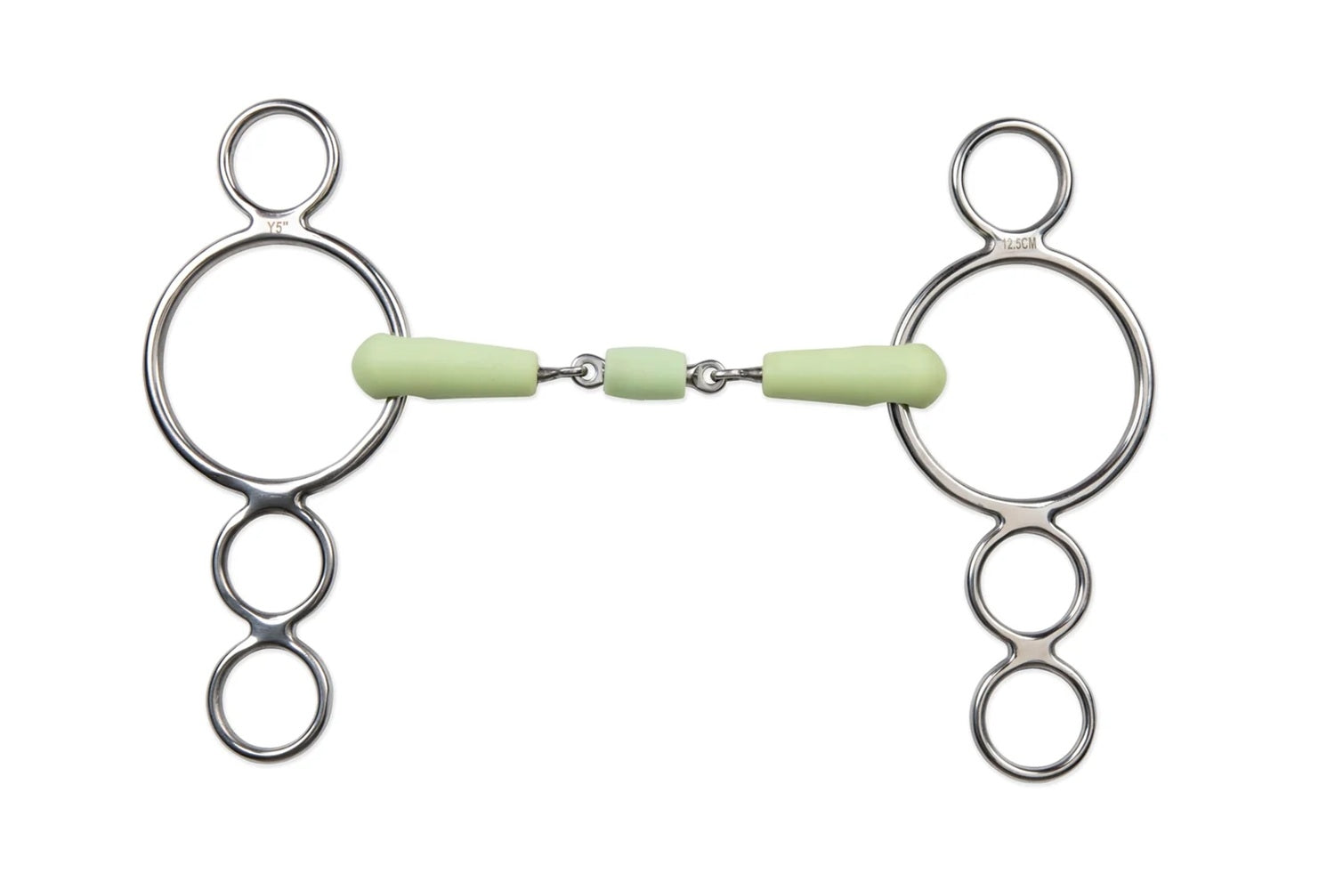 Shires Equikind Three Ring Double Joint Roller Bit