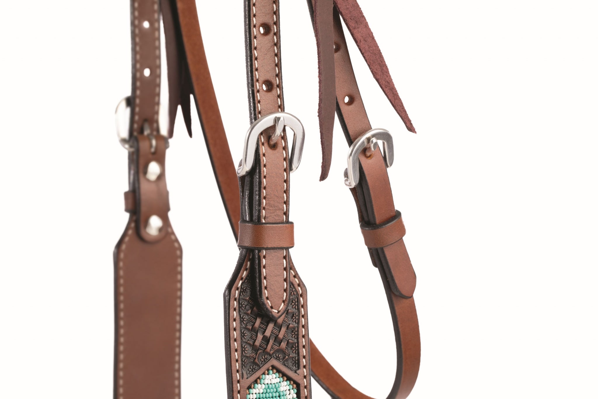 Weaver Beaded Browband Headstall