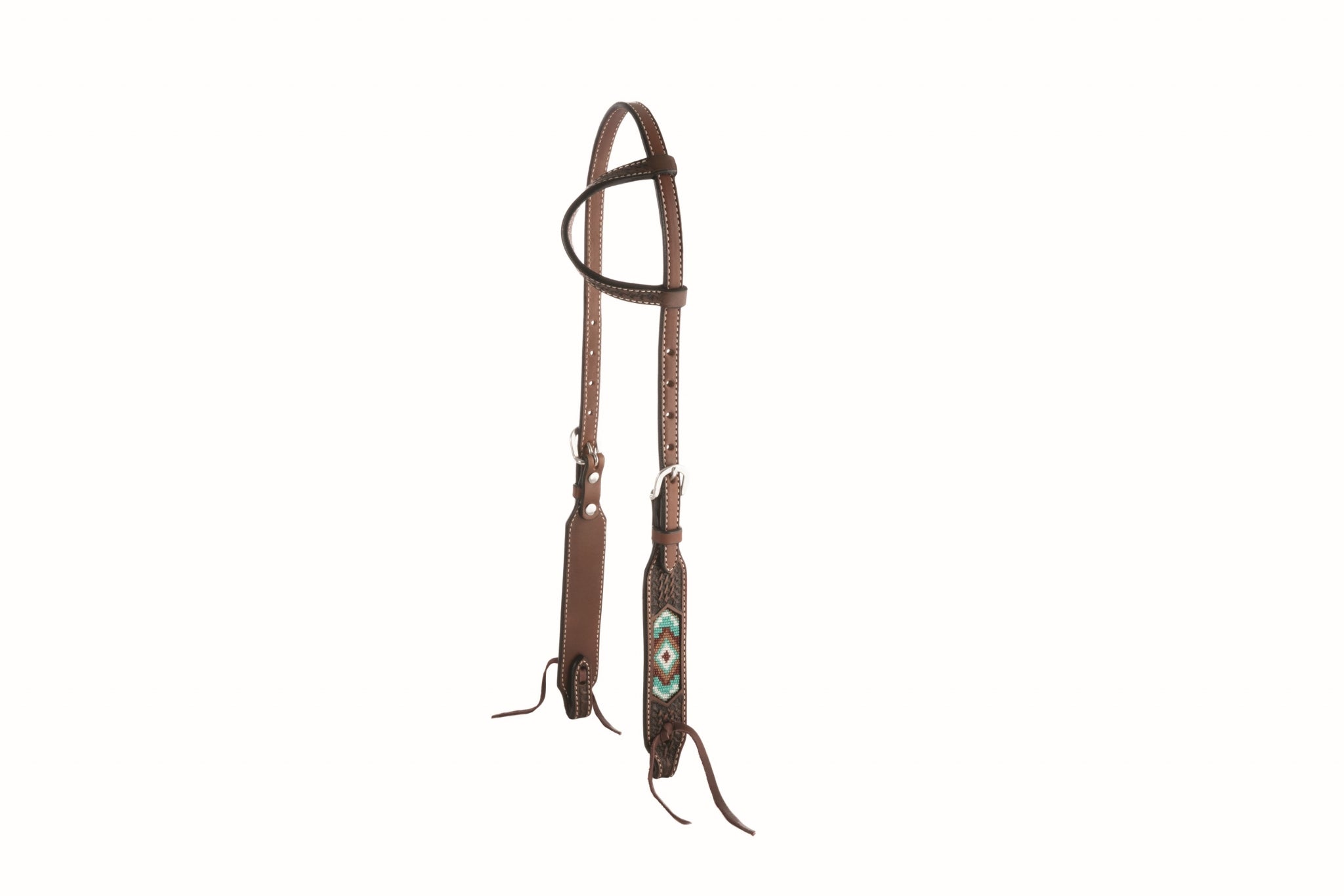 Weaver Beaded Sliding Ear Headstall