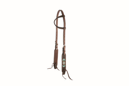 Weaver Beaded Sliding Ear Headstall