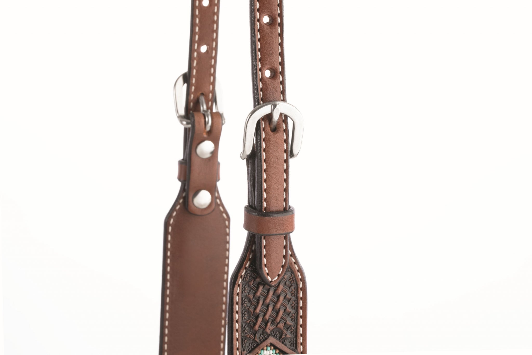 Weaver Beaded Sliding Ear Headstall