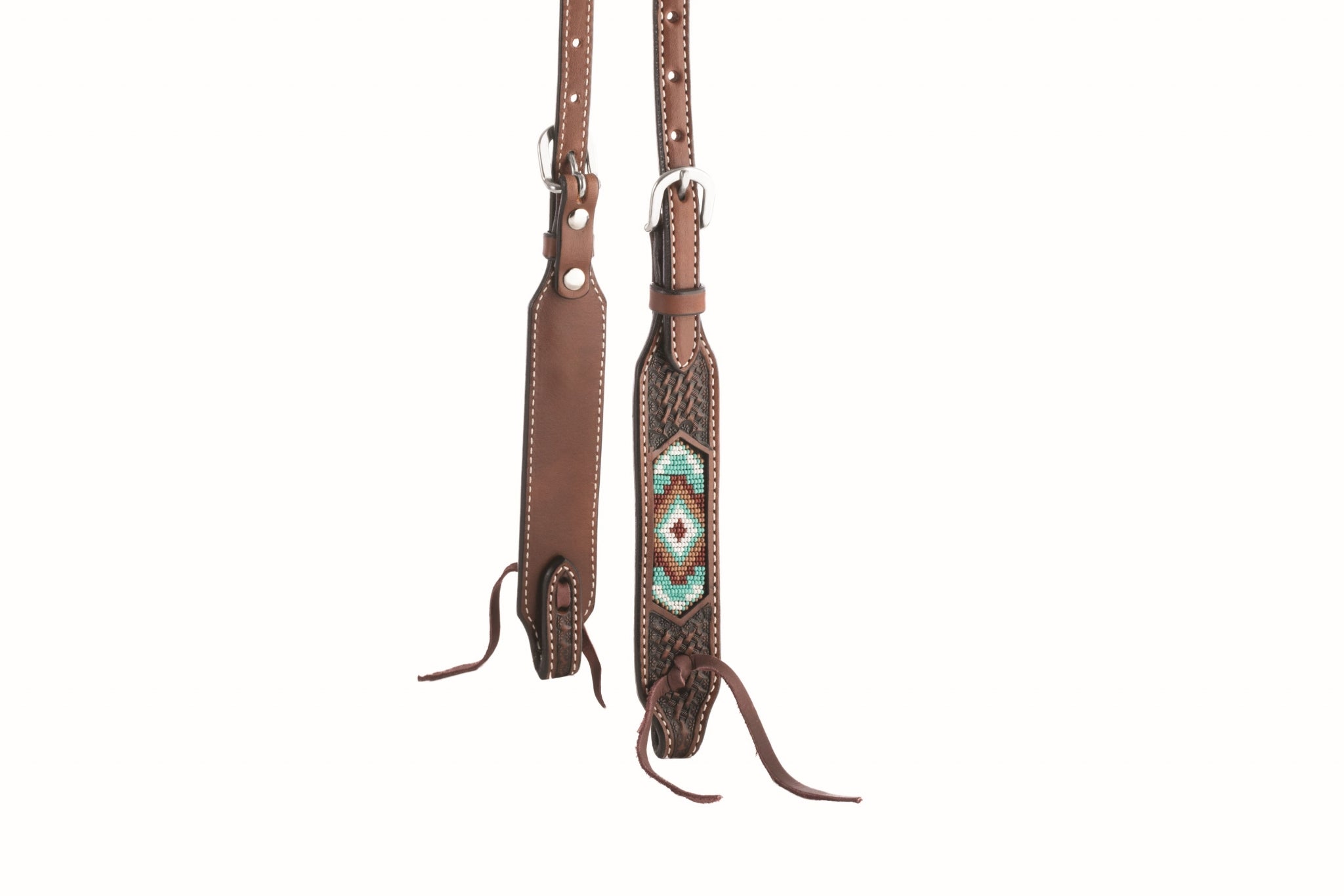 Weaver Beaded Sliding Ear Headstall