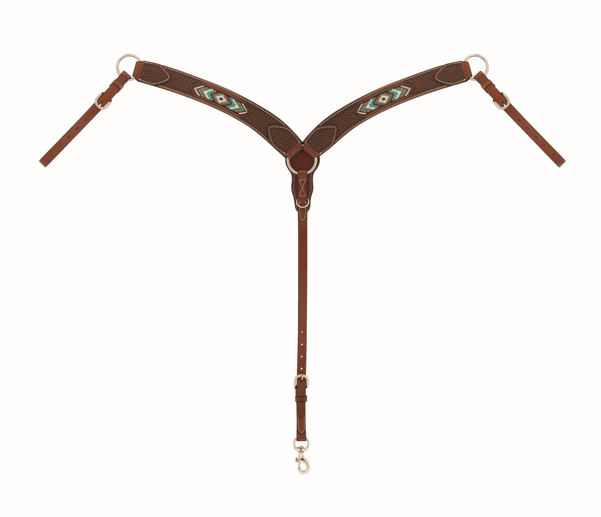 Weaver Beaded Contour Breast Collar