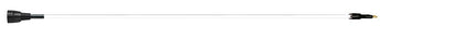 Hot Shot Rigid Fiberglass Shaft 48in White