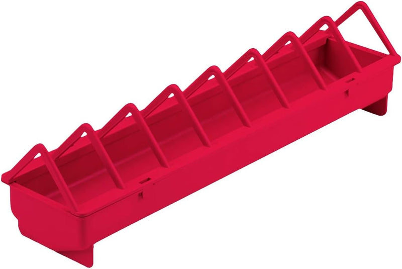 Little Giant Plastic Poultry Trough Feeder Wide Spacing