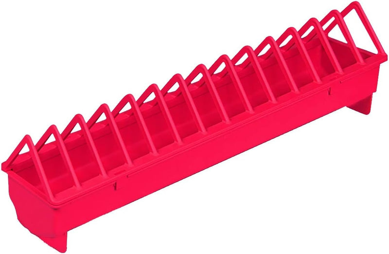 Little Giant Plastic Poultry Trough Feeder Narrow Spacing