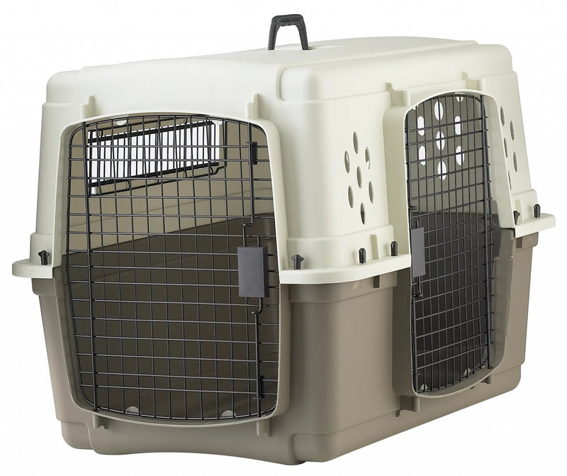 Pet Lodge Double Door Plastic Dog Crate