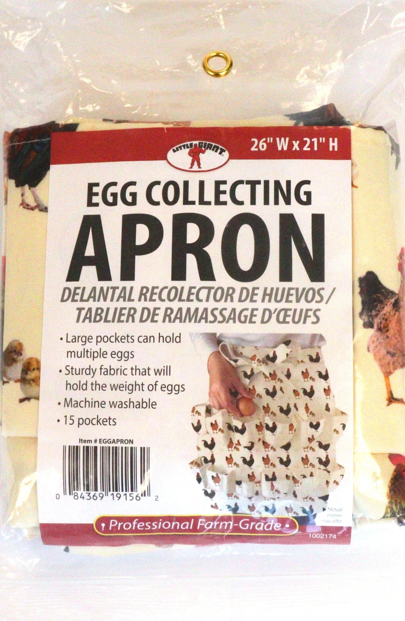 Little Giant Egg Collecting Apron