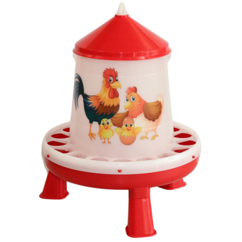 Little Giant Illustrated Poultry Feeder with Legs
