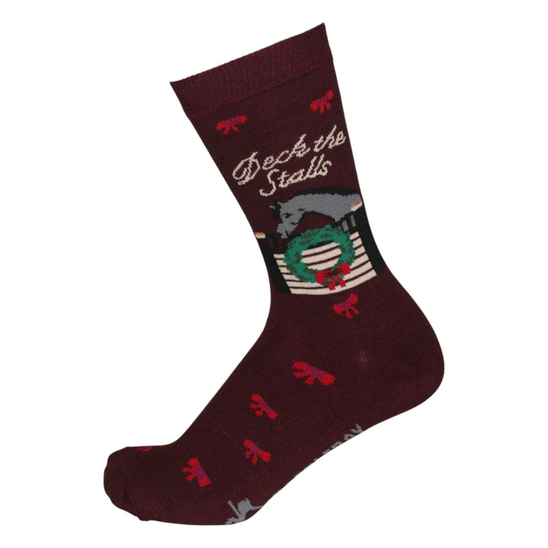 Dapplebay Deck The Stalls Knit Crew Socks